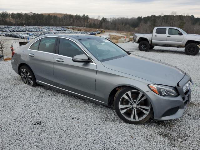 55SWF4KB7GU151510 - 2016 MERCEDES-BENZ C 300 4MATIC GRAY photo 7