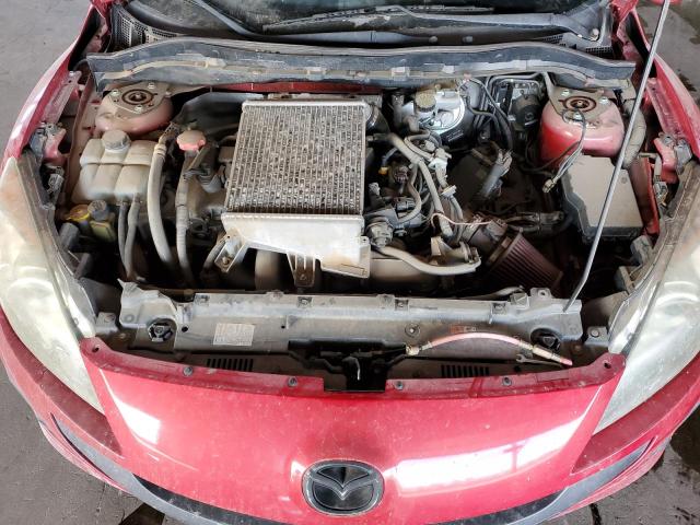 JM1BL1L40D1705109 - 2013 MAZDA SPEED 3 RED photo 11