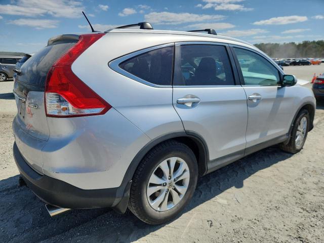2HKRM4H74DH638197 - 2013 HONDA CR-V EXL SILVER photo 3