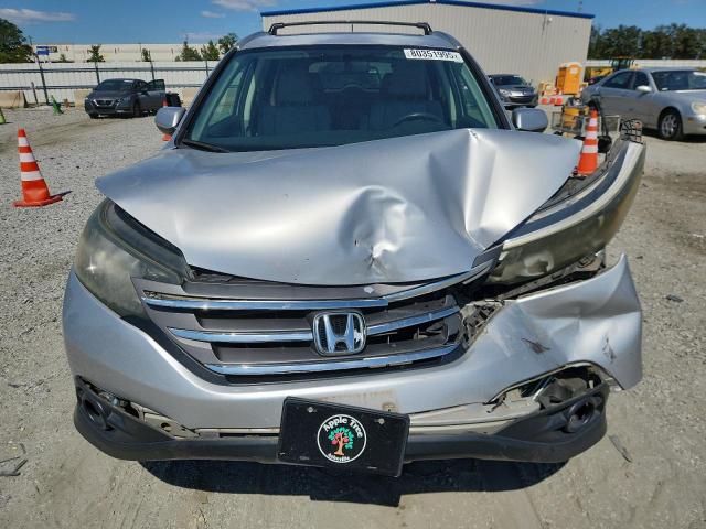 2HKRM4H74DH638197 - 2013 HONDA CR-V EXL SILVER photo 5