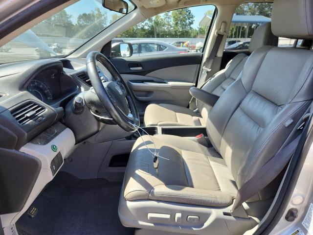 2HKRM4H74DH638197 - 2013 HONDA CR-V EXL SILVER photo 7