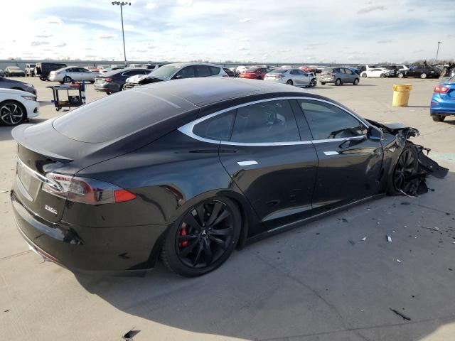 5YJSA1E4XFF107932 - 2015 TESLA MODEL S BLACK photo 3