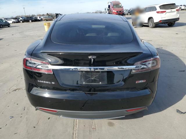 5YJSA1E4XFF107932 - 2015 TESLA MODEL S BLACK photo 6