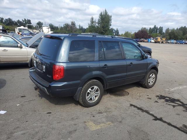5FNYF18545B066325 - 2005 HONDA PILOT EXL GRAY photo 3
