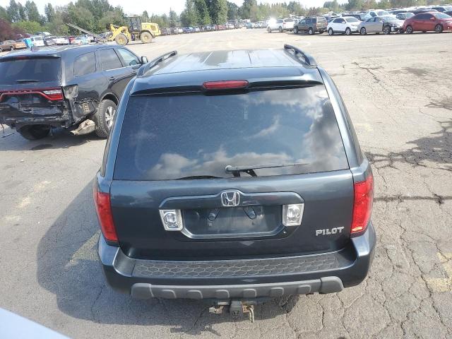 5FNYF18545B066325 - 2005 HONDA PILOT EXL GRAY photo 6