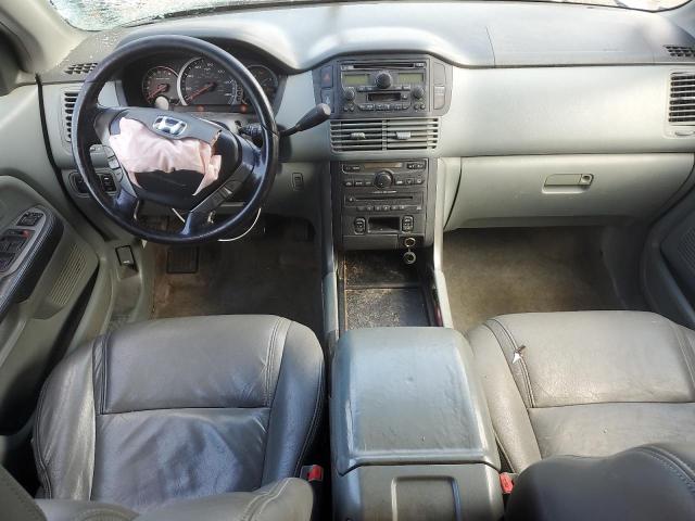 5FNYF18545B066325 - 2005 HONDA PILOT EXL GRAY photo 8