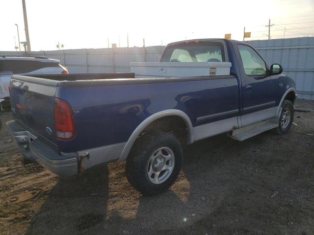 1FTDF18W5VKD35135 - 1997 FORD F150 BLUE photo 3