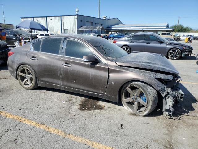 JN1BV7AP7FM357985 - 2015 INFINITI Q50 BASE BROWN photo 4