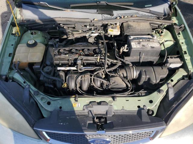 1FAHP37N87W303672 - 2007 FORD FOCUS ZX5 GREEN photo 11