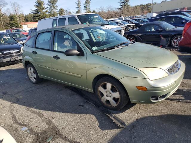 1FAHP37N87W303672 - 2007 FORD FOCUS ZX5 GREEN photo 4