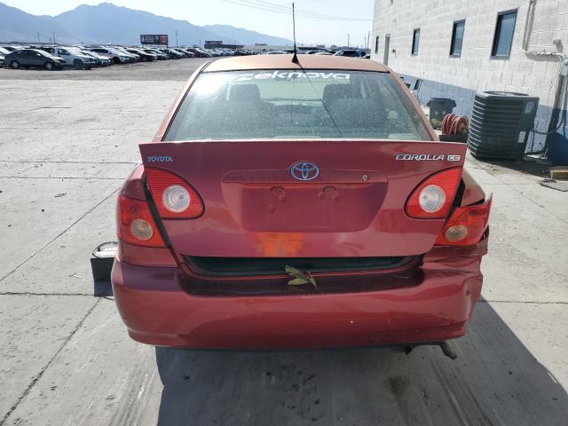 1NXBR32E05Z521160 - 2005 TOYOTA COROLLA CE წითელი ფოტო 6