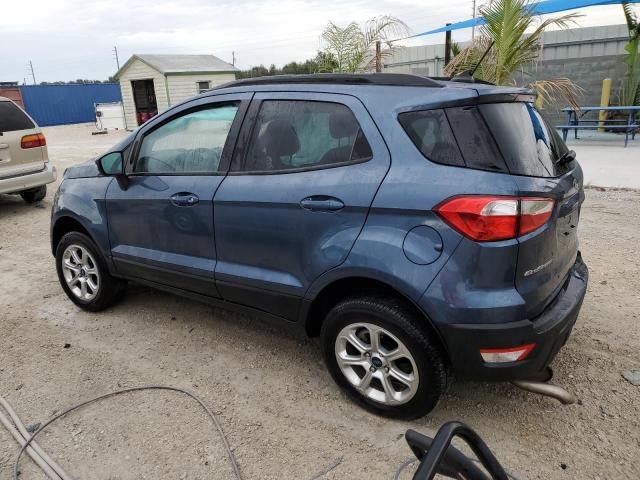MAJ6S3GL4NC458643 - 2022 FORD ECOSPORT SE BLUE photo 2