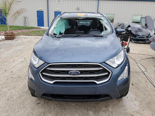 MAJ6S3GL4NC458643 - 2022 FORD ECOSPORT SE BLUE photo 5