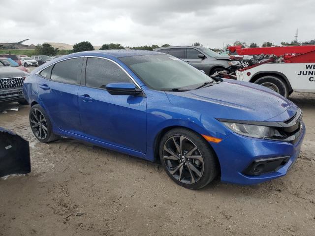 2HGFC2F85MH546550 - 2021 HONDA CIVIC SPORT ლურჯი ფოტო 4