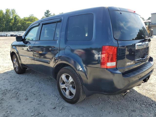 5FNYF4H49CB009690 - 2012 HONDA PILOT EX BLUE photo 2