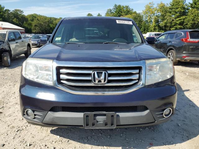 5FNYF4H49CB009690 - 2012 HONDA PILOT EX BLUE photo 5