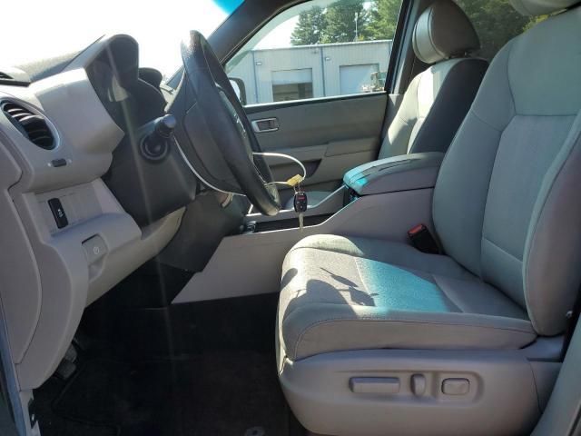 5FNYF4H49CB009690 - 2012 HONDA PILOT EX BLUE photo 7