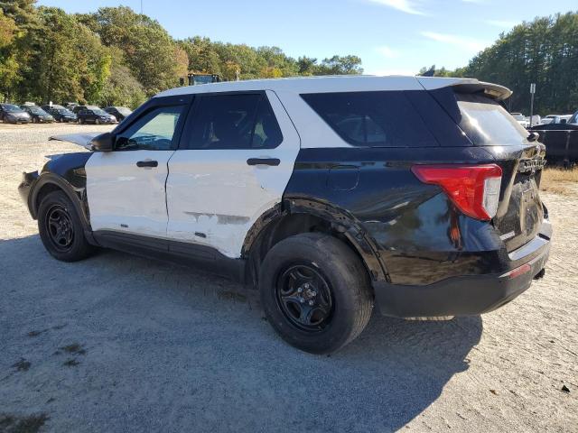 1FM5K8AW7NNA11763 - 2022 FORD EXPLORER POLICE INTERCEPTOR Երկգույն լուսանկար 2