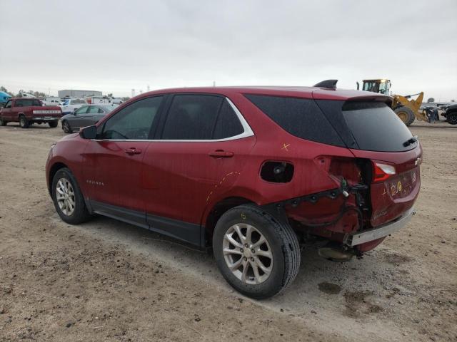 3GNAXKEV5LL211631 - 2020 CHEVROLET EQUINOX LT RED photo 2