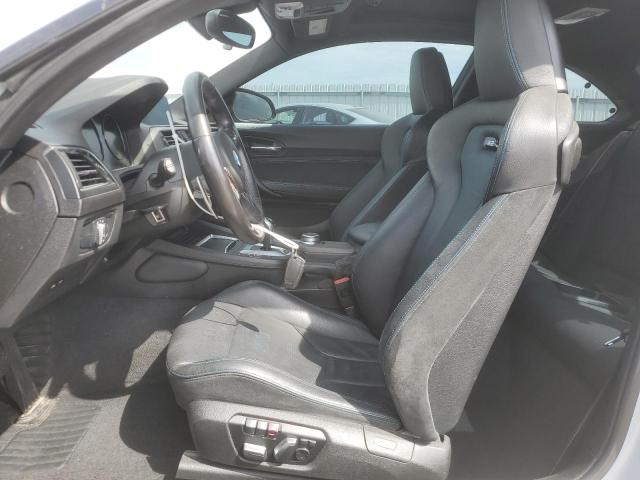 WBS2U7C01M7H17257 - 2021 BMW M2 COMPETITION ვერცხლისფერი ფოტო 7