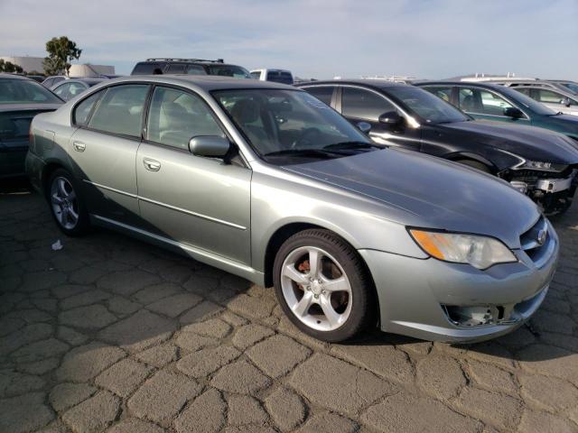 4S3BL616597220616 - 2009 SUBARU LEGACY 2.5I GREEN photo 4