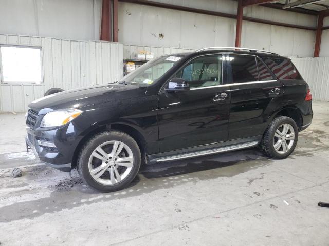 4JGDA5HB4DA195355 - 2013 MERCEDES-BENZ ML 350 4MATIC BLACK photo 1