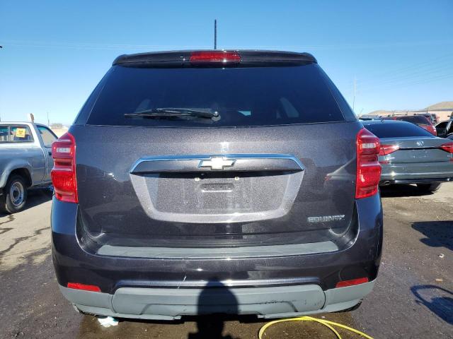 2GNALBEK4G6310761 - 2016 CHEVROLET EQUINOX LS BLACK photo 6