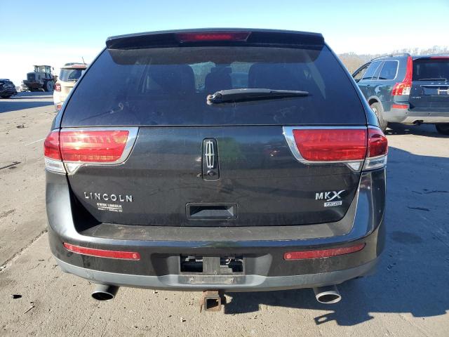 2LMDJ8JK3BBJ09924 - 2011 LINCOLN MKX BLACK photo 6