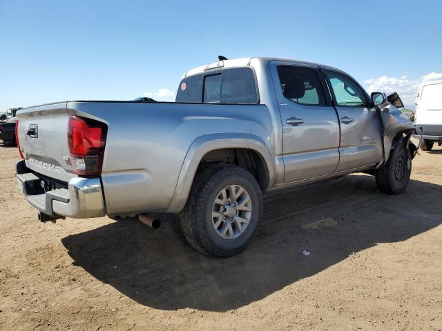 3TMCZ5AN4KM197894 - 2019 TOYOTA TACOMA DOUBLE CAB GRAY photo 3