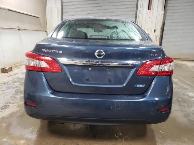 1N4AB7AP7DN900850 - 2013 NISSAN SENTRA S BLUE photo 6