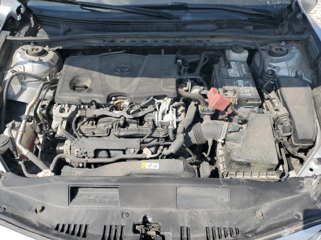 4T1B11HK0KU784818 - 2019 TOYOTA CAMRY L ვერცხლისფერი ფოტო 11