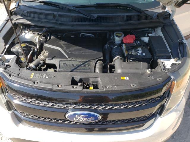 1FM5K8GT0FGB88691 - 2015 FORD EXPLORER SPORT WHITE photo 12