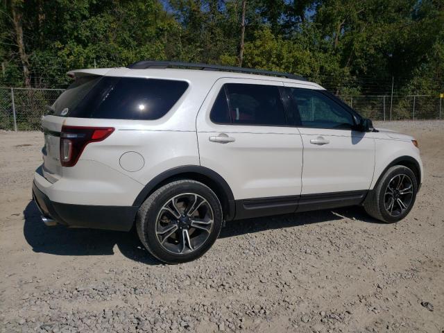 1FM5K8GT0FGB88691 - 2015 FORD EXPLORER SPORT WHITE photo 3