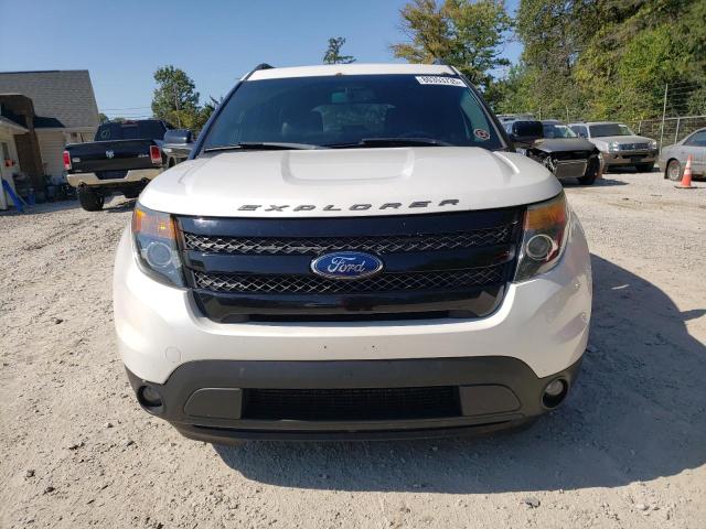 1FM5K8GT0FGB88691 - 2015 FORD EXPLORER SPORT WHITE photo 5