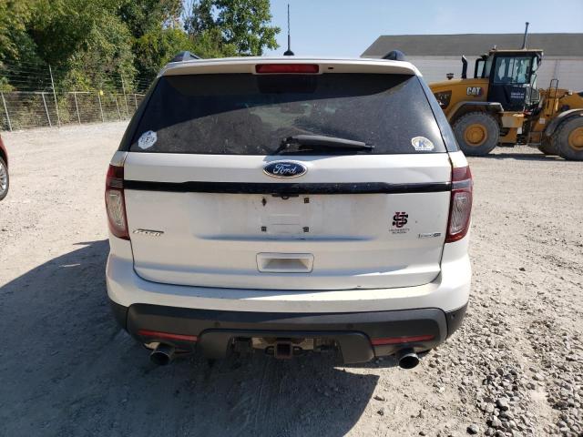 1FM5K8GT0FGB88691 - 2015 FORD EXPLORER SPORT WHITE photo 6
