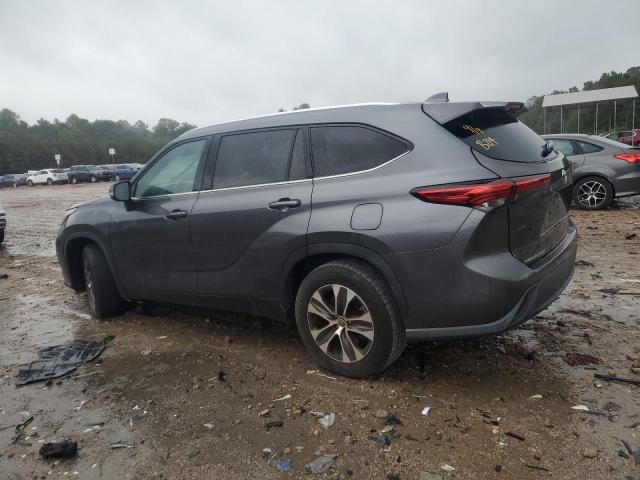 5TDGZRAH1LS010227 - 2020 TOYOTA HIGHLANDER XLE ნაცრისფერი ფოტო 2