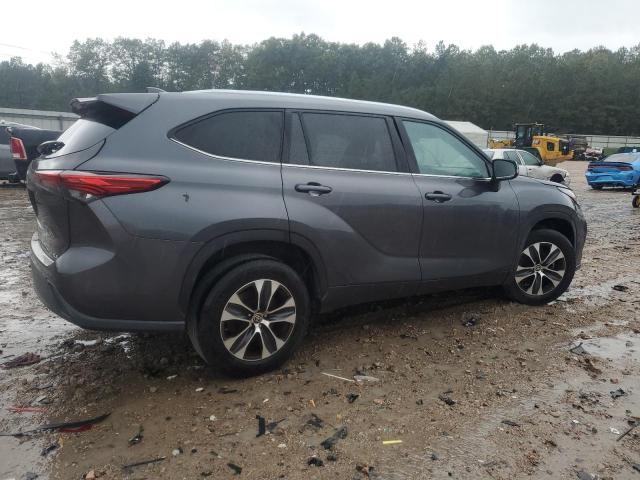 5TDGZRAH1LS010227 - 2020 TOYOTA HIGHLANDER XLE ნაცრისფერი ფოტო 3