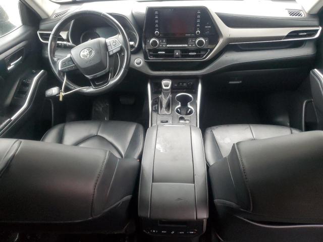 5TDGZRAH1LS010227 - 2020 TOYOTA HIGHLANDER XLE ნაცრისფერი ფოტო 8