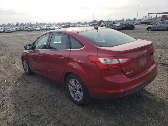 1FAHP3H24CL302518 - 2012 FORD FOCUS SEL RED photo 2