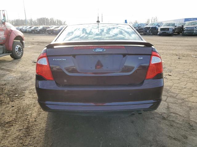 3FAHP0HA0BR210134 - 2011 FORD FUSION SE BURGUNDY photo 6