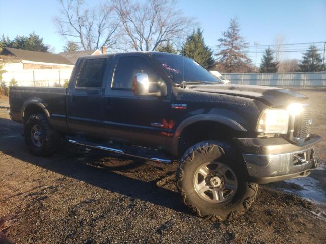 1FTWW31P37EA49437 - 2007 FORD F350 SRW SUPER DUTY BLACK photo 4