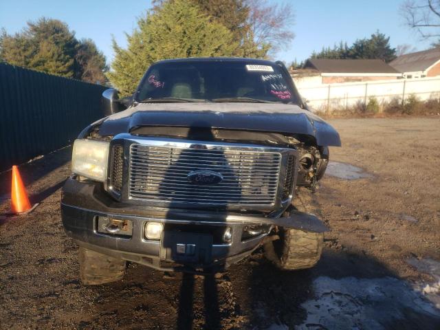 1FTWW31P37EA49437 - 2007 FORD F350 SRW SUPER DUTY BLACK photo 5