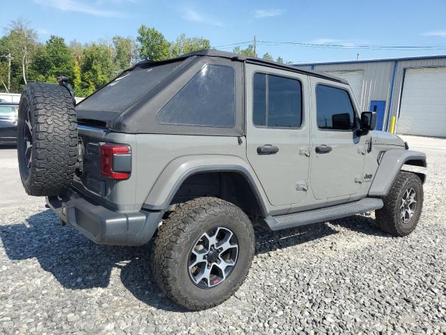 1C4HJXEG1JW224035 - 2018 JEEP WRANGLER U SAHARA GRAY photo 3