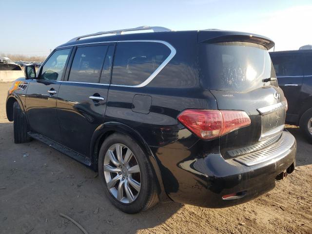 JN8AZ2NE8E9063428 - 2014 INFINITI QX80 BLACK photo 2