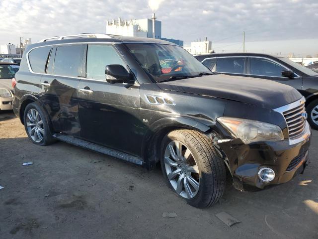 JN8AZ2NE8E9063428 - 2014 INFINITI QX80 BLACK photo 4