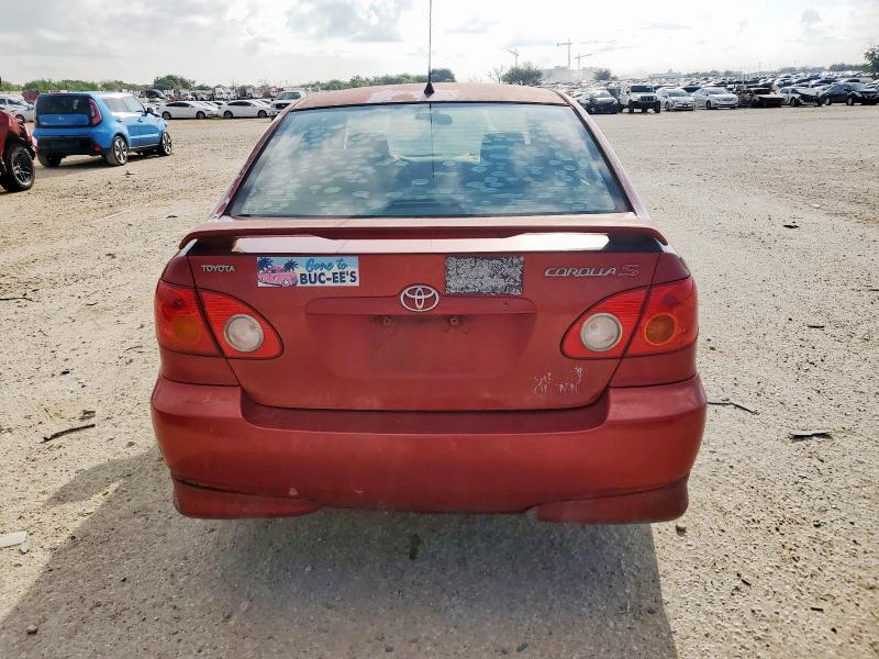 1NXBR32E03Z168352 - 2003 TOYOTA COROLLA CE 勃艮第红 照片 6