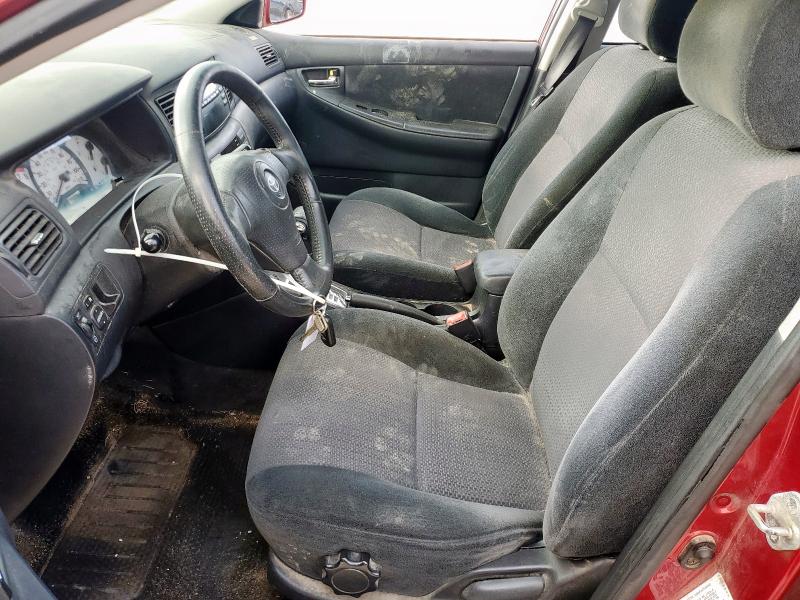 1NXBR32E03Z168352 - 2003 TOYOTA COROLLA CE 勃艮第红 照片 7