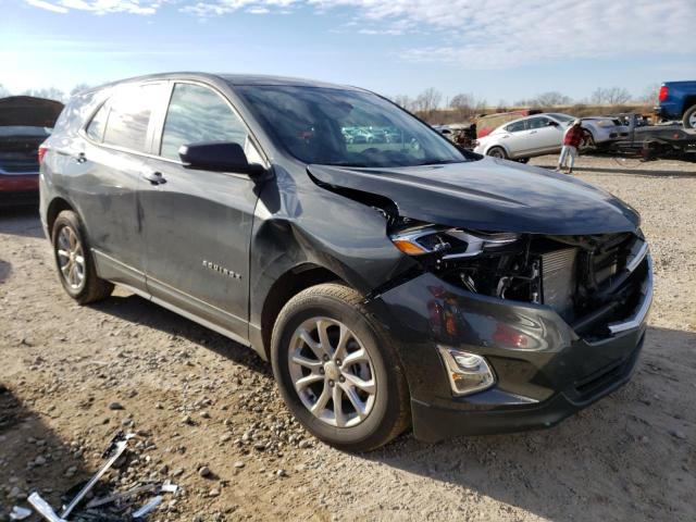 2GNAXSEV6M6154281 - 2021 CHEVROLET EQUINOX LS GRAY photo 4