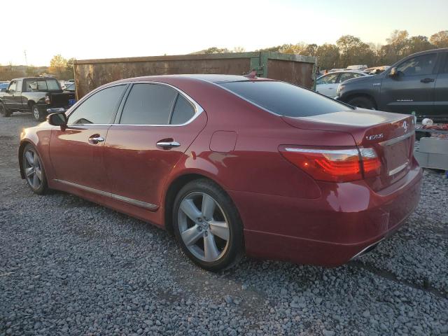 JTHBL5EF3A5097465 - 2010 LEXUS LS 460 RED photo 2