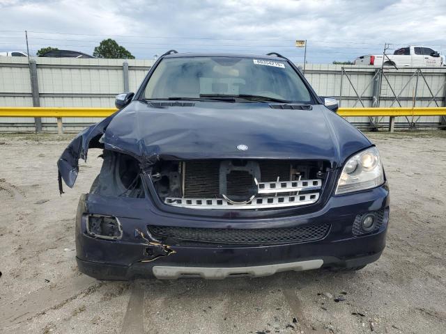 4JGBB8GBXAA564738 - 2010 MERCEDES-BENZ ML 350 4MATIC BLUE photo 5